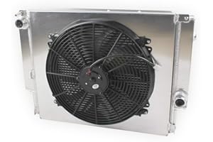 LUXERAD Full Aluminum Radiator with Shroud Fan 1992-1999 for BMW E36 M3 / Z3 /325TD /320 323 328 Aluminum Radiator…