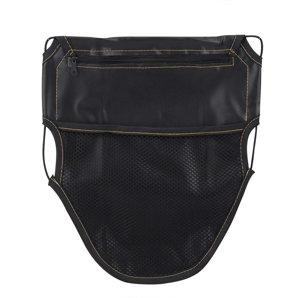 Photo 1 of KIMISS Motorcycle Under Seat Bag, PU Leather Motorcycle Scooter Under Seat Storage Pouch Bag Organizer
