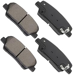 cciyu D1284 Rear Ceramic Disc Brake Pads Kit For