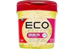 ECOCO Moroccan Argan Oil Styling Gel, 8 Fluid Ounce