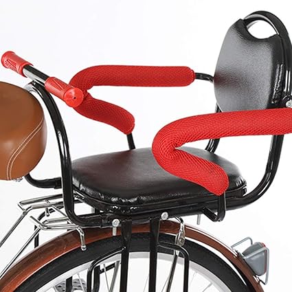 Mr Lq Fahrrad Sicherheitstrager Kind Fahrradsitze Hinten Kinder Babysitz Big Space Mit Sicherheitsgurt Geeignet Fur Elektrische Fahrrad Mountainbike Amazon De Sport Freizeit