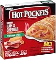 Hot Pockets, Croissant Crust Ham and Cheese, 2 sandwiches, 9 oz (Frozen)