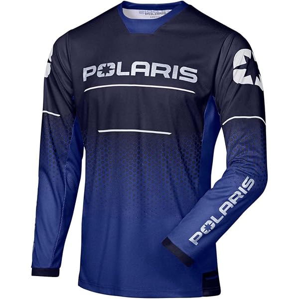 Polaris Men's RZR Performance Long Sleeve Shirt - Moisture-Wicking Tri-Blend Tee For Off-Road Fans