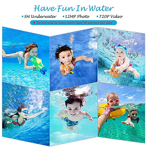 4 Waterproof+FLAGPOWER+Camcorder+Display+Digital