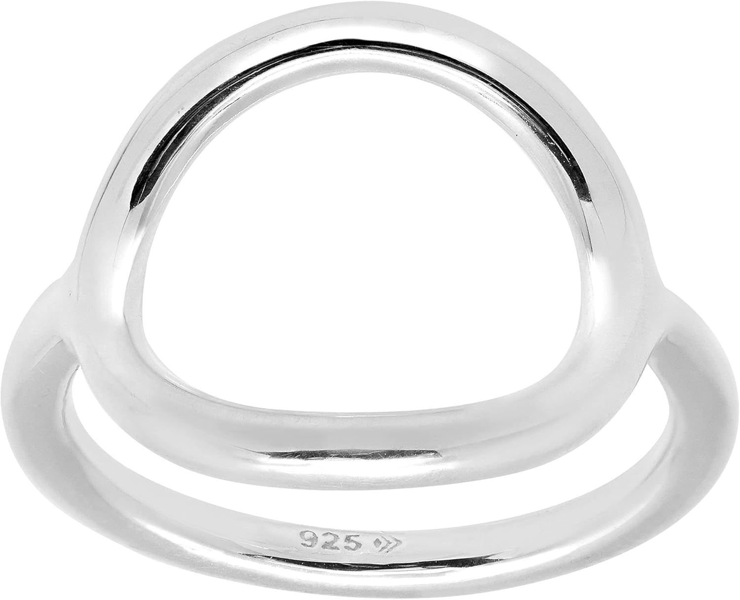 Silpada 'Karma' Open Circle Ring in Sterling Silver: Jewelry