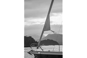 Pacific Northwest Sailing Notebook: Black & White Photography Series | Minimalist Journal for Boaters, Sailors & Ocean Lovers