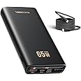 VEEKTOMX 65W Laptop Power Bank 20000mAh Fast Charging Portable Laptop Charger USB C PD 3.0 Battery Bank Compatible with MacBook iPhone15/14/13/12/11 Pro iPad Samsung Steam Deck Camera etc