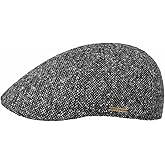 Stetson Texas Donegal Wool Flatcap Tweed Multicolored Made in EU Men Autumn Winter