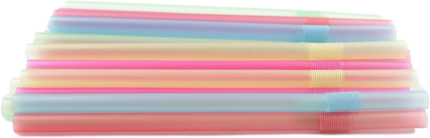 Wide Jumbo Smoothie Straws Pack of 100