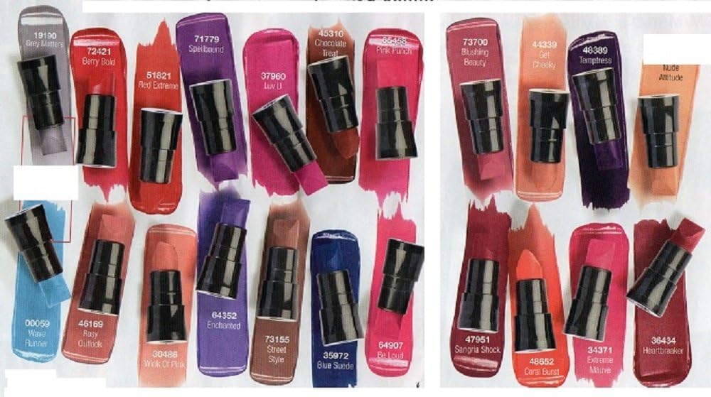 Avon EPIC Lipstick set of 22 trial/testers - new range for 2018