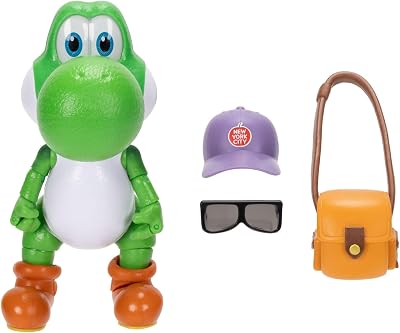 Jakks Pacific Super Mario Galaxy Yoshi 5" Action Figure with Accessory