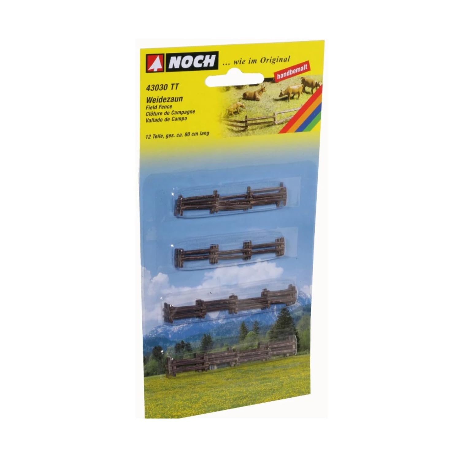 Noch 43030 Field Fence Landscape Modelling