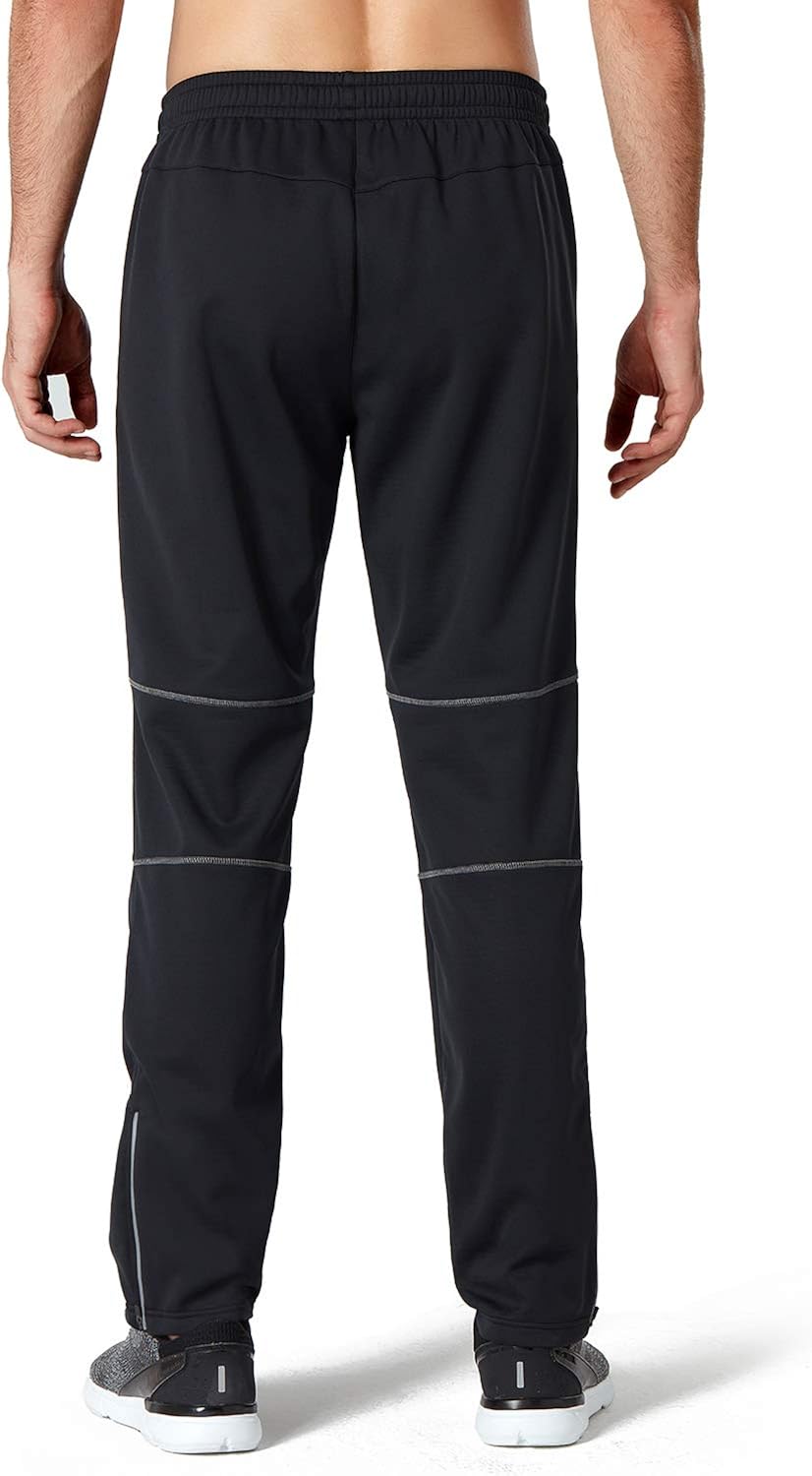Naviskin Men's Windproof Fleece Thermal Cycling Pants Multi Sports Warm Winter Outdoor Pants: Clothing