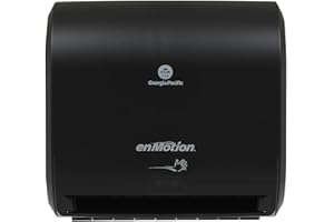 Georgia-Pacific ENMOTION® Impulse® 10” 1-ROLL AUTOMATED TOUCHLESS Paper Towel Dispenser by GP PRO, Black, 1 Dispenser
