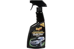 Meguiar's Gold Class Carnauba Plus Premium Quik Wax Spray - G7716C, Black/Yellow