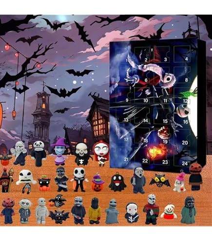 Nightmare Before Christmas 2025 Halloween Advent Calendar With 24 ...