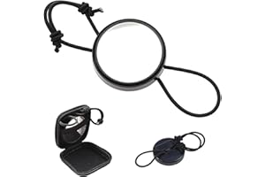 Scuba Diving Wrist Mirror, with Adjustable Elastic Strap, Safety Underwater Equipment Diving Wrist Mirror, Safety Equipment O
