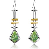 JA.S.JR Silver Handmade Boho Earrings Dangle Earrings for Women