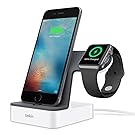 Belkin PowerHouse Charging Station / Dock / Stand for Apple iPhone X, iPhone 8 Plus, iPhone 8, 7, 6, 5 and Series 1, 2, 3 Apple Watch