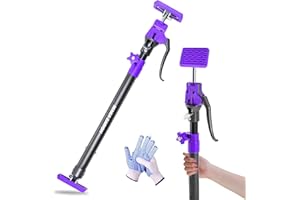 MAKA ZARION Quality Steel Cabinet Jacks for Installing Cabinets, 3rd Hand Support System 200LB, Adjustable Support Pole Jack 23.6-45.3 in, Perfect for Cabinet Lift Installation Tools, Quick Support Rod, 1-Pack