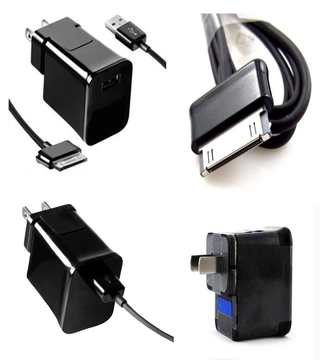 fyl OEM Cargador de pared USB Cable para Samsung Galaxy Tab ...