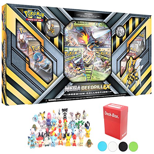 Pokemon Mega Beedrill Ex Premium Collection Box Plus 6 Pokem