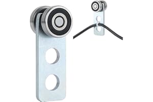 Fuperoo 2Wheel Trolley Assembly Rollers.Bearing Trolley Assembly.The top of The Trolley has Room for Set Screws, Allowing The use of a 1-5/8" high Strut Channel to Save on Construction Costs.