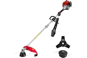 AMERISUN 25.4cc Gas Weed Wacker, 3-in-1 String Trimmer/Edger 16-Inch, 10-Inch Brush Cutter for Garden Edging & Lawn Care