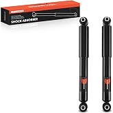 A-Premium Rear Shock Absorbers [for FAS II Airliner Air Suspension] | Compatible with Freightliner M2 100/106/112 &amp; Sterling Truck LT8500 &amp; Western Star 4700SB/4700SF &amp; Thomas School Bus