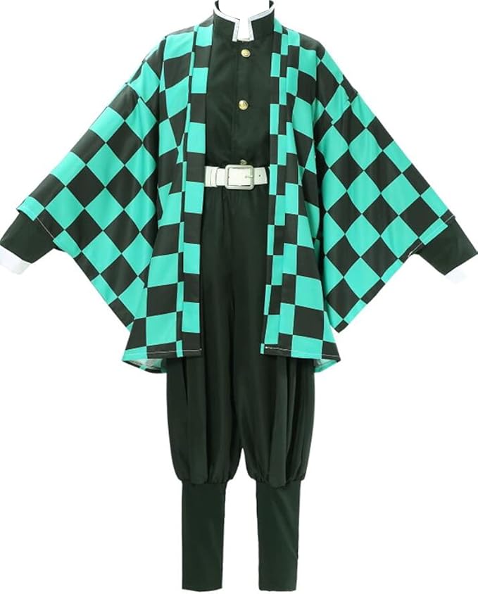 Poetic Walk Demon Slayer Cosplay Kamado Tanjirou Disfraz de disfraz de