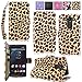 Motorola Droid Turbo / XT1254 Case - Cellularvilla Pu Leather Wallet Card Flip Open Pocket Case Cover Pouch For Motorola Droid Turbo / XT1254 (Brown Leopard)