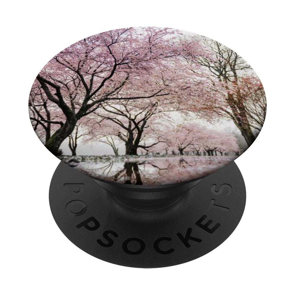 Cherry Blossom Sakura Pink PopSockets Swappable PopGrip