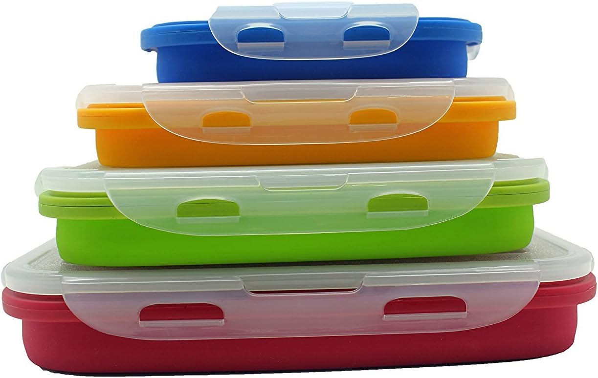 Sailing Elegant Collapsible Silicone Lunch Box/Container