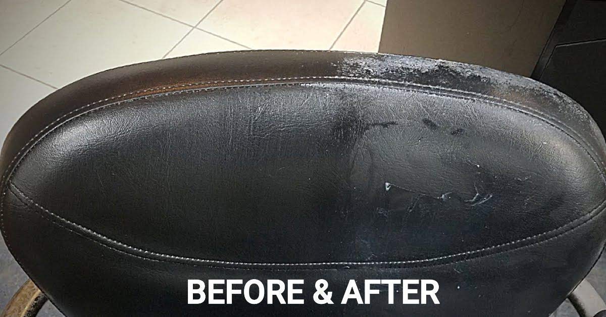 Salon Chair Cleaner - Hairspray Remover - Product Buildup Remover, Professional Salon & Barber Furniture Cleaning Spray for Stylist Chairs, Nontoxic Biodegradable Cleanser (24 Ounces): Beauty