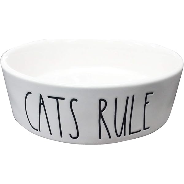 rae dunn bella dog bowl