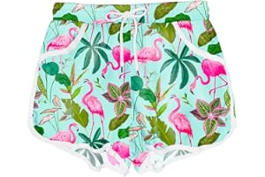 Deerose Kids American Flag Swim Shorts Quick Dry Swimming Board Shorts Active Swim Trunk 5-14 Years