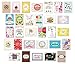 LaPennello 36 Assorted Designs Envelopes Greeting Cards Set