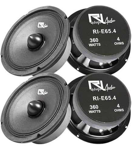 Amazon.com: RI Audio 6.5'' Midrange Speakers 360W Peak Power 180W