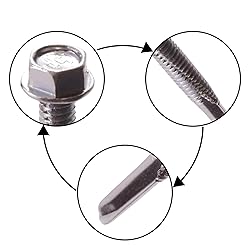 U-Turn Fasteners Self Tapping Screws - #12-24 x