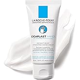 La Roche-Posay Cicaplast Hand Cream for Dry & Cracked Hands with Glycerin and Shea Butter. Daily Hand Lotion, Moisturizing & 