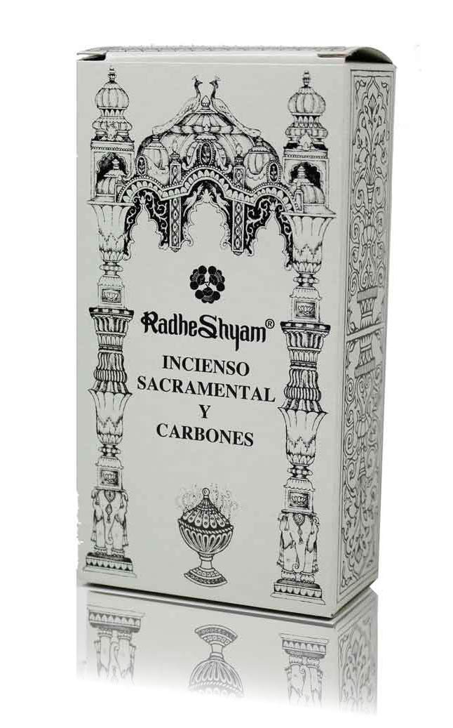 Radhe Shyam 1600200 Sacramental and Charcoal Incense, Multi-Colour, Extra Small