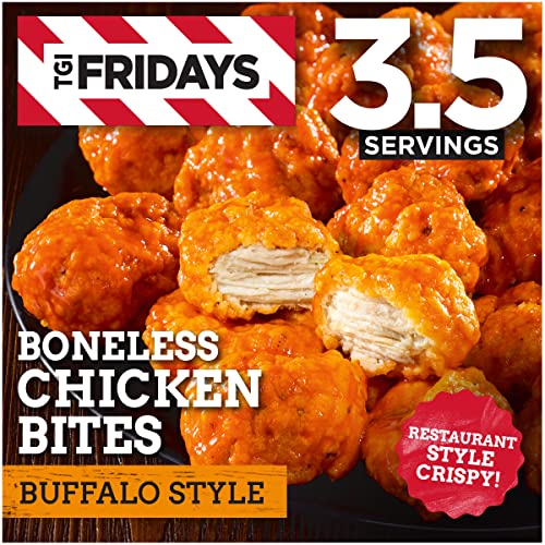 TGI Fridays Frozen Appetizers Buffalo Style Boneless Chicken Bites, 15