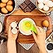 Egg Separator - Egg Yolk White Separator - 2 PCS - Quick and Easily White Yolk Filter Cooking Tool - Easy Egg White Strainer - Yolk Separator