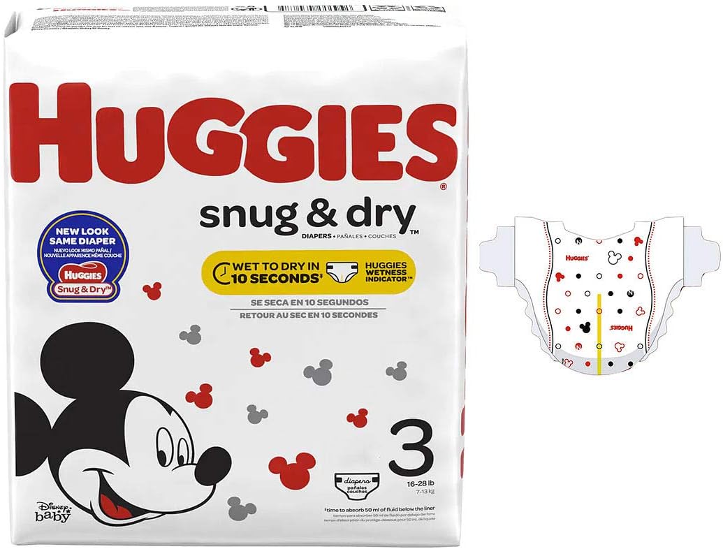 huggies snug and dry jumbo pack