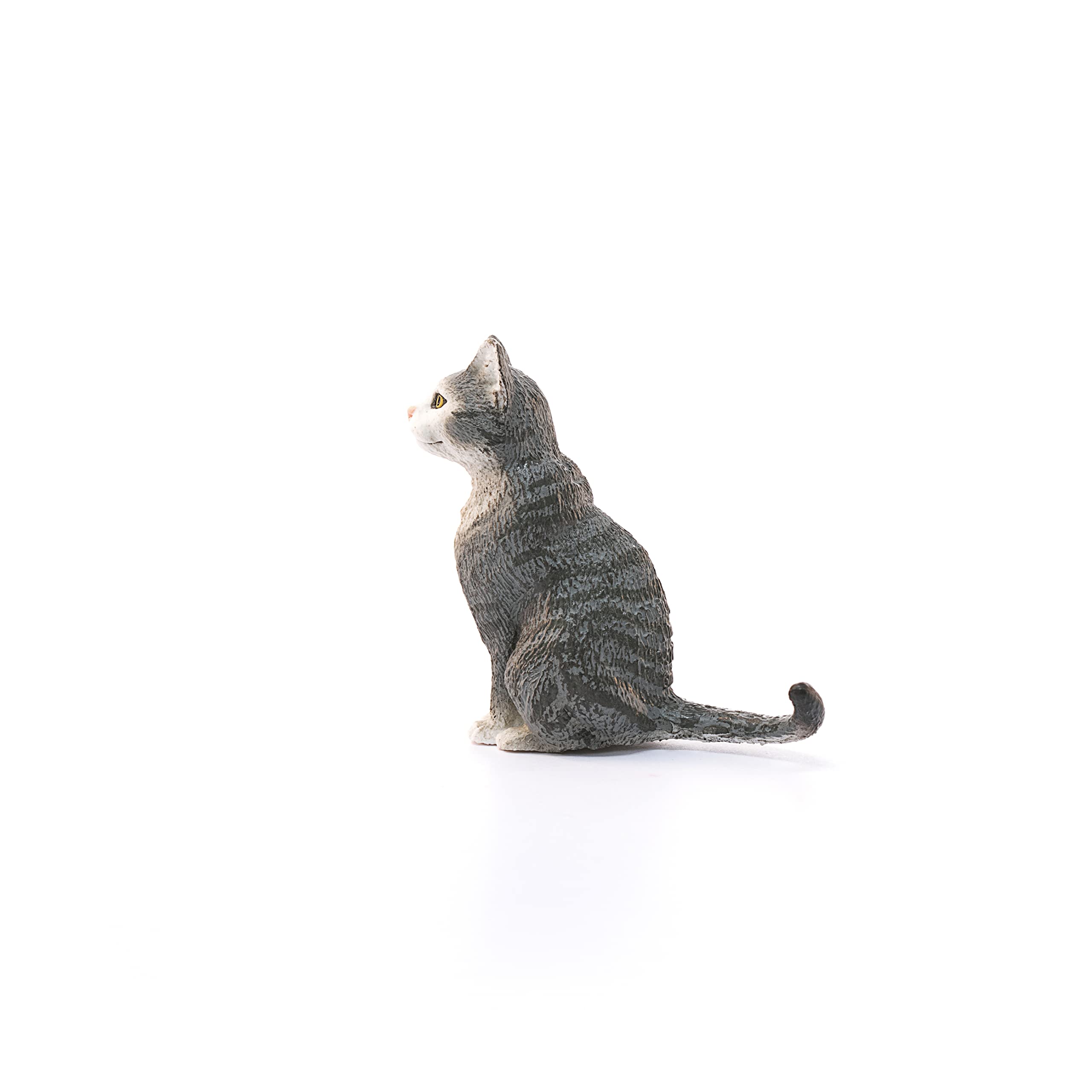 Schleich Farm World | Katze sitzend 13771 Bauernhof Spielfigur | detailgetreue Tierfiguren | tolles Geschenk für Jungen und Mädchen | Bauernhof Spielzeug ab 3 Jahre | 2 x 5 x 5 cm 2
