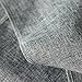 Ling's moment Faux Burlap Table Runner Gray Table Runners Imitated Linen 14 x 108 Inch for Wedding Party Table Farmhouse Table Runner