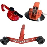 The PipeKnife Quickset Tool w/WRD Cups - Windshield Setting Tool (B Model Series) | Autoglass Install Tools | 5-Piece Set
