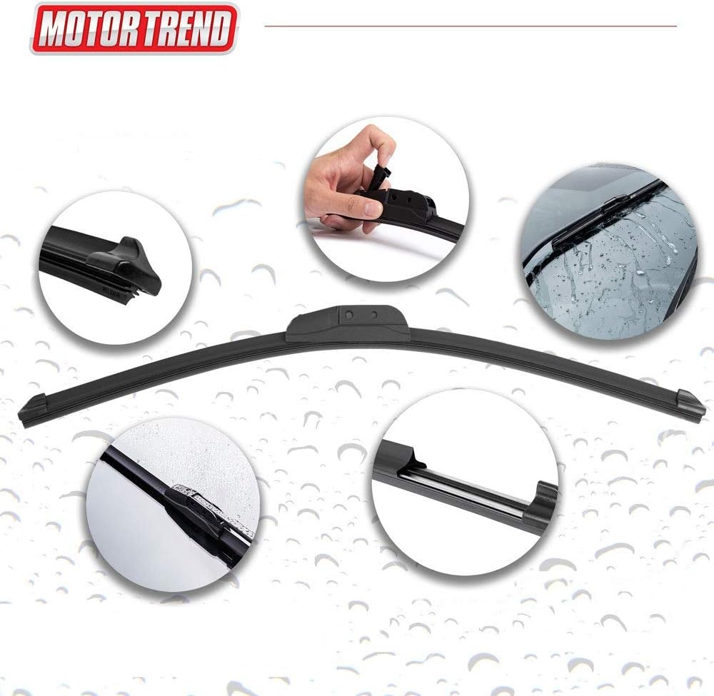 Motor Trend FlexBlade Premium Wiper Blade â€“ Advanced