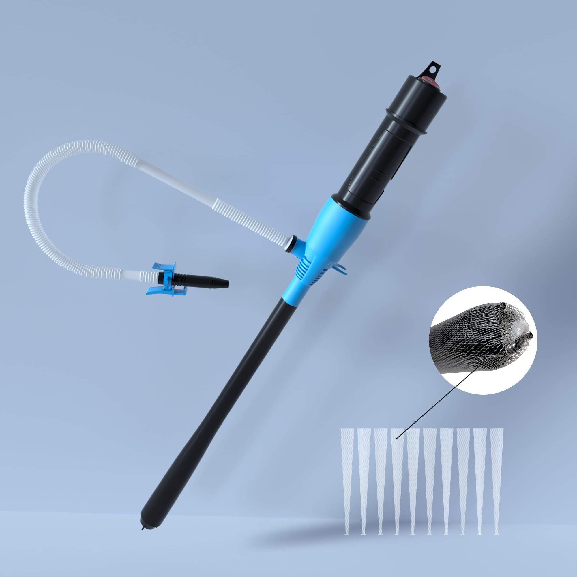 Photo 1 of KJE Portable Battery Powered Operated Liquid Transfer Pump, Gasoline Diesel Water Fuel Multi-Function Electric Siphon Pump, 2.2 GPM, Upgraded with Filter Bag and Clip