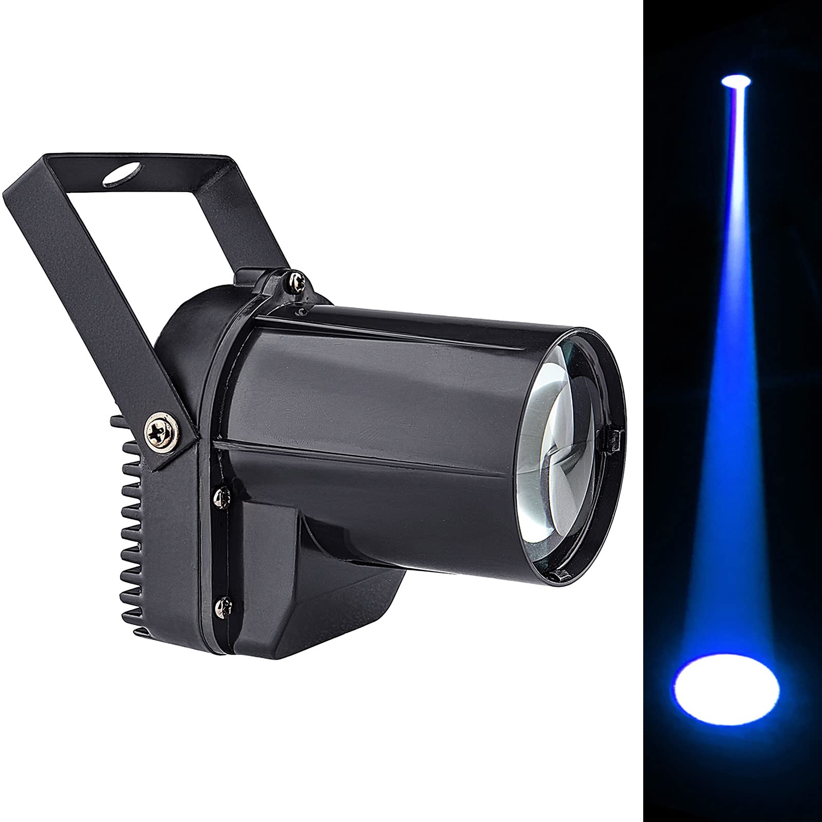 Disco Mirror Ball Light - LED Pin Spotlight for Live House or Party (Blue Light)